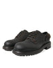 Dolce & Gabbana Elegant Mens Leather Derby Dress Shoes