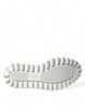 Dolce & Gabbana Elegant White Leather Ankle Boots