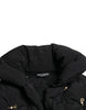 Dolce & Gabbana Elegant Quilted Jacket with Pearl Embellishment
