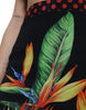 Dolce & Gabbana Floral High Waist Silk Midi Skirt