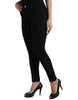 Dolce & Gabbana Elegant Black Mid-Waist Stretch Jeans