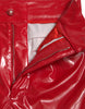 Dolce & Gabbana High Waist Red Skinny Pants - Sleek and Chic