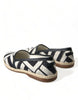 Dolce & Gabbana Chic Striped Canvas Espadrilles