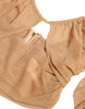 Dolce & Gabbana Elegant Brown Cropped Long Sleeve Top
