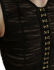 Dolce & Gabbana Embellished Cropped Sleeveless Top