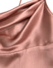 Dolce & Gabbana Elegant Long Silk Gown in Pink