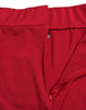 Dolce & Gabbana Chic Red High Waist Leggings Pants