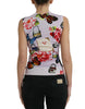 Dolce & Gabbana Elegant Cashmere-Silk Blend Tank Top