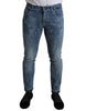 Dolce & Gabbana Chic Blue Skinny Stretch Denim Jeans