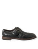 Dolce & Gabbana Elegant Calfskin Leather Monk Straps