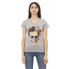 Trussardi Action Gray Cotton Women T-Shirt