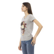 Trussardi Action Gray Cotton Women T-Shirt