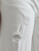 Dolce & Gabbana Elegant White Mid-Waist Denim Cropped Jeans