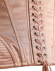Dolce & Gabbana Elegant Pink Lace-Up Corset Belt