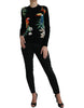 Dolce & Gabbana Elegant Wool Silk Printed Cardigan Sweater