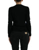 Dolce & Gabbana Elegant Wool Silk Printed Cardigan Sweater