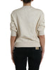 Dolce & Gabbana Elegant Jungle Print Crewneck Sweater