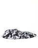 Dolce & Gabbana Chic Monochrome Slip-On Flats