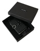 Dolce & Gabbana Elegant Crystal-Embellished Leather Card Holder