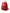Dolce & Gabbana Embellished Red Backpack with Gold Detailing