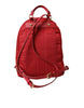 Dolce & Gabbana Embellished Red Backpack with Gold Detailing