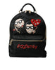 Dolce & Gabbana Elegant Embellished Black Backpack