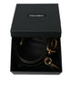 Dolce & Gabbana Elegant Brown Calf Leather Belt - Timeless Accessory