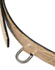 Dolce & Gabbana Elegant Beige Leather Belt