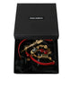 Dolce & Gabbana Radiant Red Crystal Buckle Waist Belt