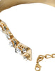 Dolce & Gabbana Gold-Tone Crystal Embellished Waist Belt