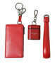 Dolce & Gabbana Elegant Red Leather Airpods Case