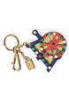 Dolce & Gabbana Multicolor Cellulose Designer Keychain