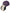 Dolce & Gabbana Elegant Purple Leather Mirror Holder