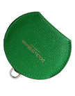 Dolce & Gabbana Emerald Leather Hand Mirror Holder