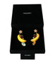Dolce & Gabbana Chic Clip-on Banana Dangle Earrings