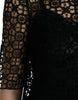 Dolce & Gabbana Elegant Floral Lace Blouse Top