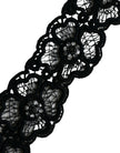 Dolce & Gabbana Elegant Off-White Lace-Trim Silk Blouse