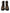 Dolce & Gabbana Bronze Plateau Padded Boots with DG Logo Plate