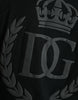 Dolce & Gabbana Elegant Embossed Logo Cotton Tee