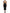 Dolce & Gabbana Elegant Black Sheath Halter Midi Dress