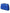 Balenciaga Electric Blue Crocodile Skin Clutch