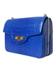 Balenciaga Chic Alligator Skin Chain Shoulder Bag
