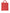 Prada Chic Red and White Fabric Tote Bag