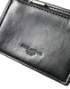 Dolce & Gabbana Black Leather Zip Logo Keyring Coin Purse Keyring Wallet