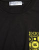 Dolce & Gabbana Black Printed Pocket Cotton Crewneck T-shirt