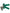 Dolce & Gabbana Green Satin Bird Crystal Women Hair Clip