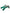Dolce & Gabbana Green Satin Bird Crystal Women Hair Clip