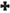 Dolce & Gabbana Black Crystals Embellished Cross Pin Brooch