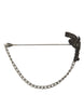 Dolce & Gabbana Brass Copper Silk Revolver Gun Men Brooch Lapel Pin