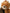 Dolce & Gabbana Brown Teddy Bear Gold Crystal Crown Hair Band Diadem